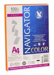 Папір кольоровий Navigator 75г/м2 А4, 100арк
