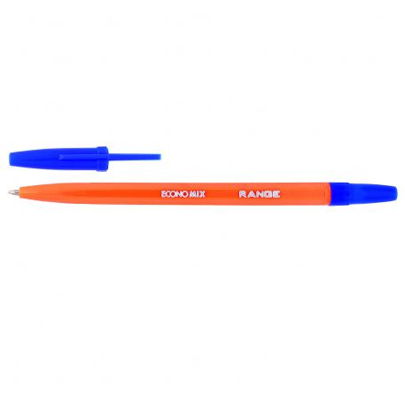 Ручка кулькова 0,5мм Economix RANGE, синя