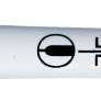 Ручка гелева 0,5мм Leader LR-801, червона