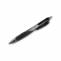 Ручка гелева 0,5мм Optima MEGA GRIP, чорна