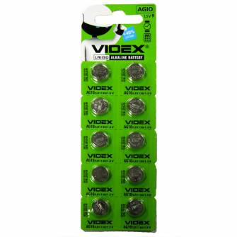 Батарейка Videx AG10 Alkaline