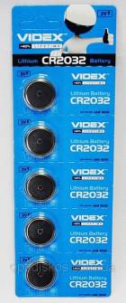 Батарейка Videx 3V CR2032