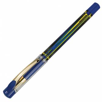 Ручка масляна 0,7мм Optima Master, синя
