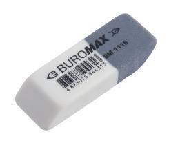 Гумка біло-сіра Buromax BM.1118