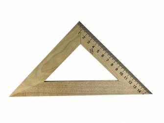Треугольник 16 см, деревянный