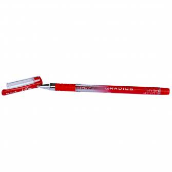 Ручка масляная 0,7мм RADIUS I-PEN, красная
