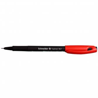 Ручка-лінер Schneider 967, 0,4 мм, червона
