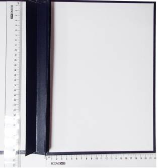Палітурка для зшивки документів вертикальна, А4