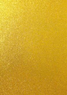 Фоаміран з блискітками, жовтий (золотистий), 10 арк.